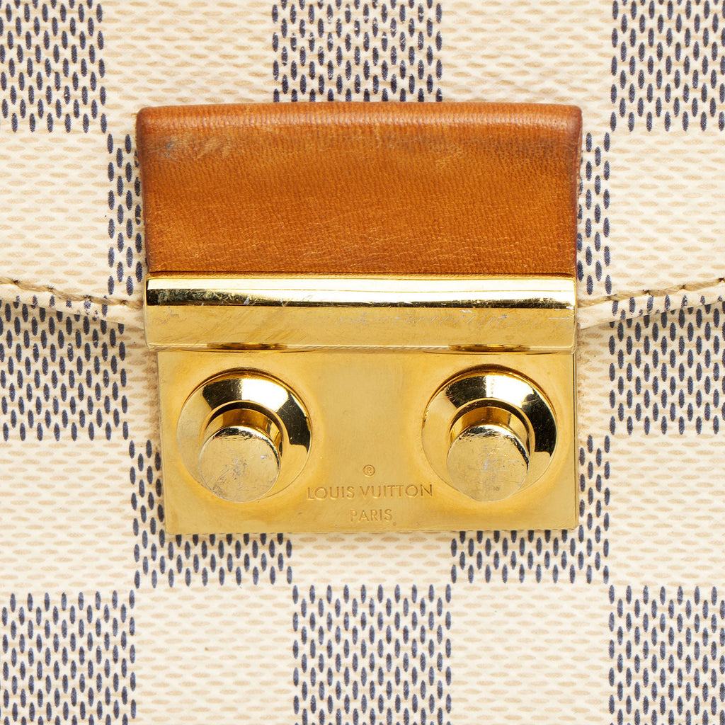 Louis Vuitton Damier Azur Croisette Shoulder Bag