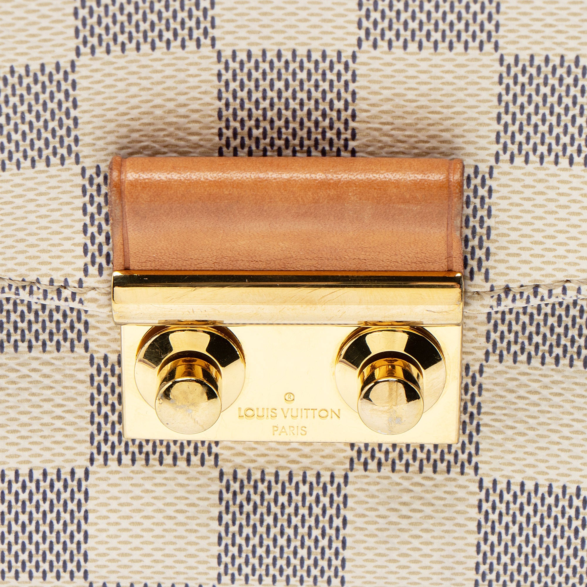 Louis Vuitton Damier Azur Croisette Shoulder Bag