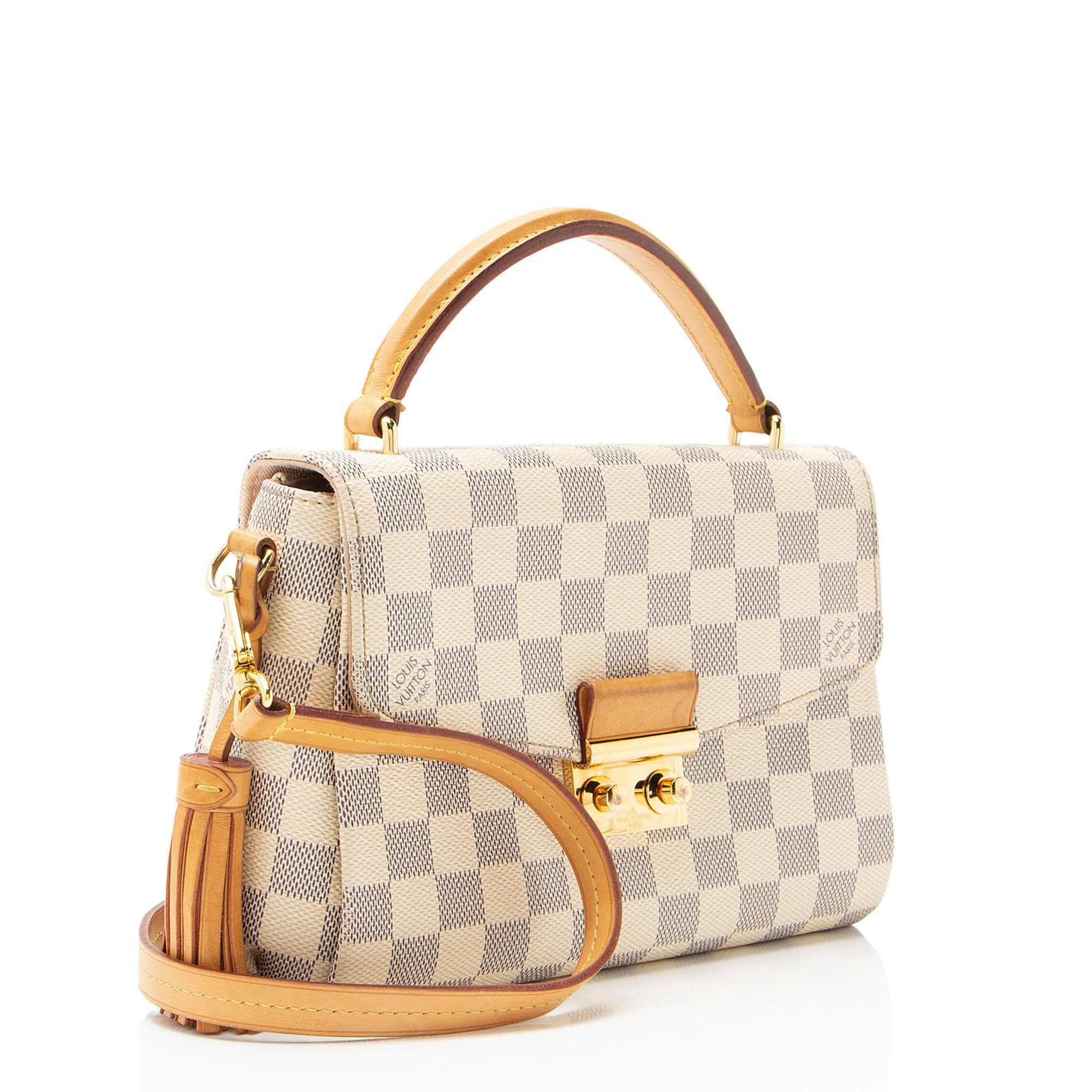Louis Vuitton Damier Azur Croisette Shoulder Bag
