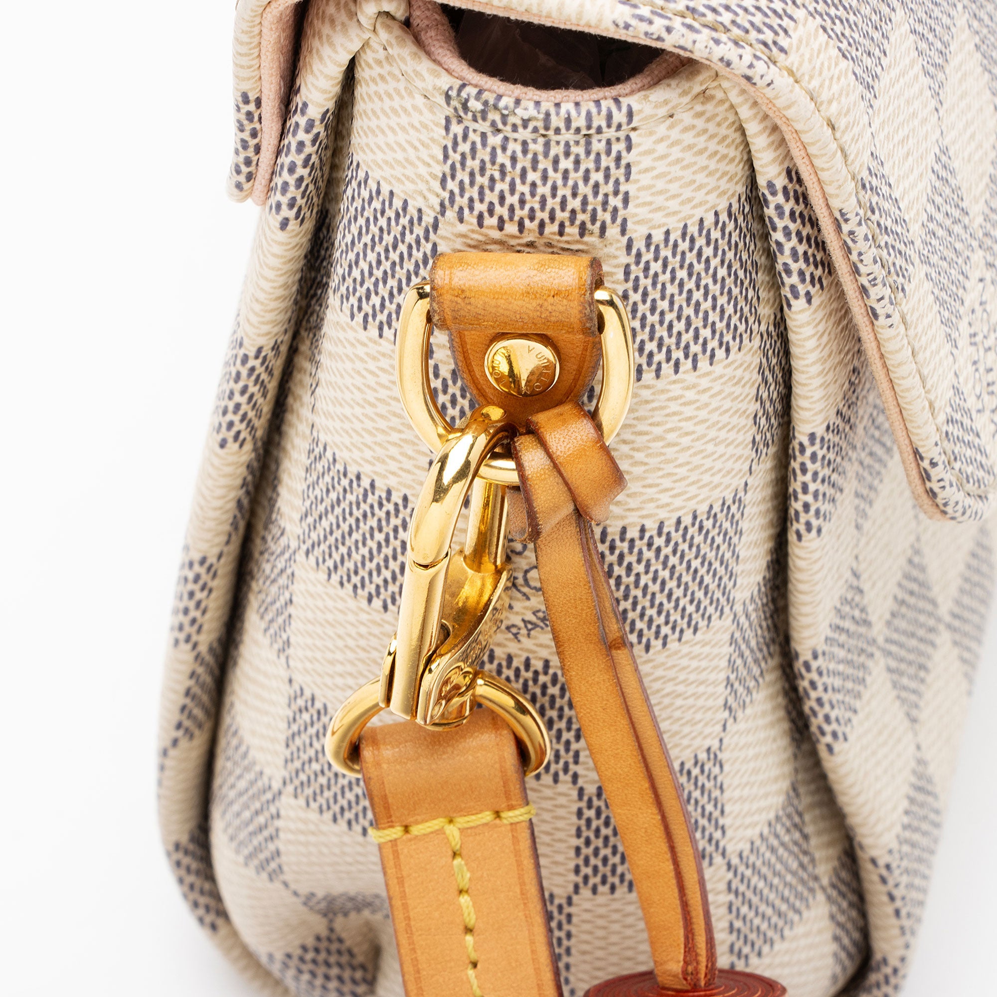 Louis Vuitton Damier Azur Croisette Shoulder Bag