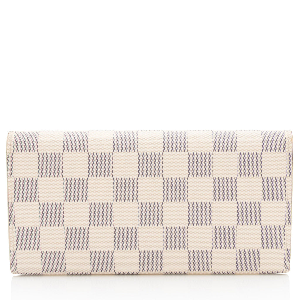 Louis Vuitton Damier Azur Emilie Wallet