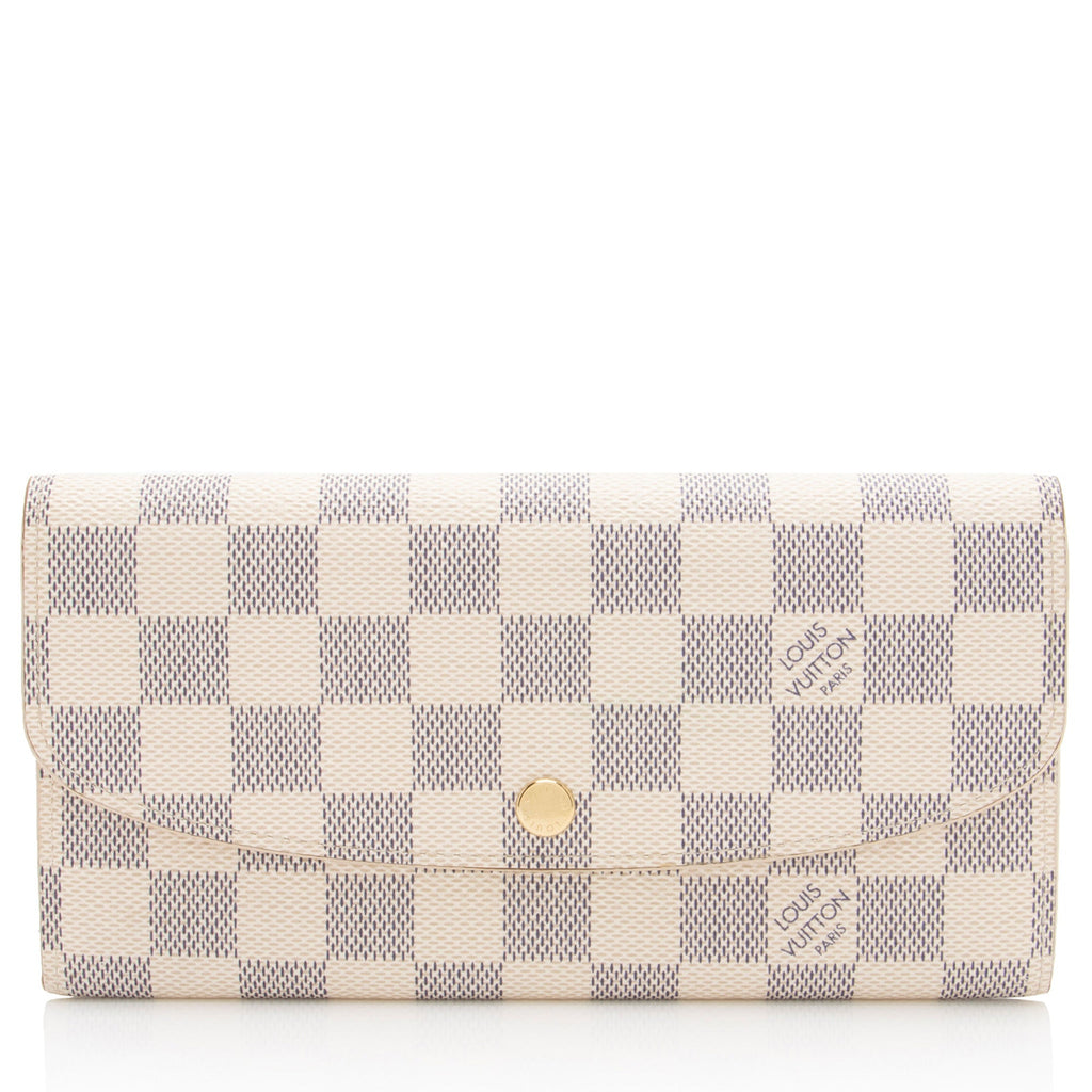 Louis Vuitton Damier Azur Emilie Wallet