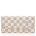 Louis Vuitton Damier Azur Emilie Wallet