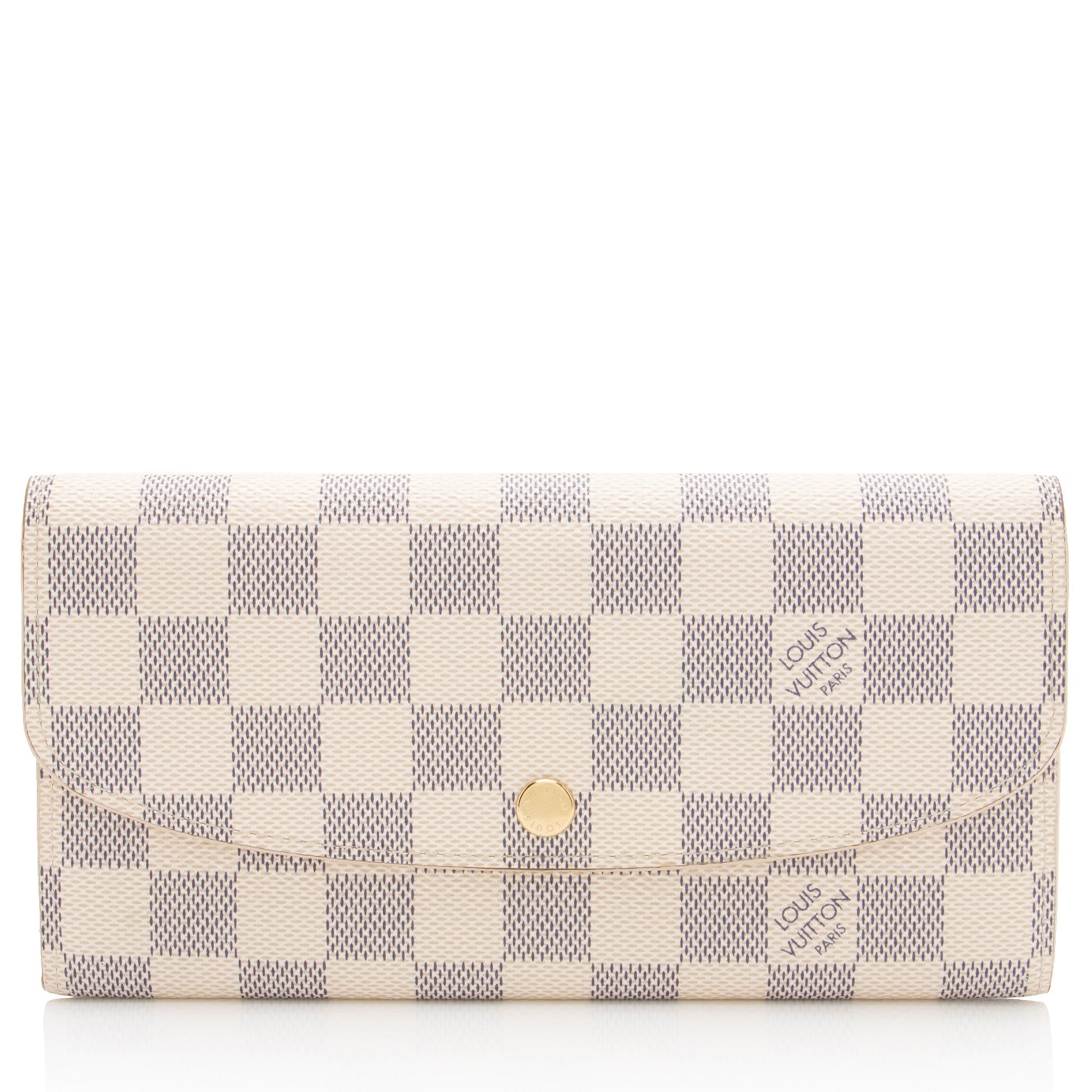 Louis Vuitton Damier Azur Emilie Wallet