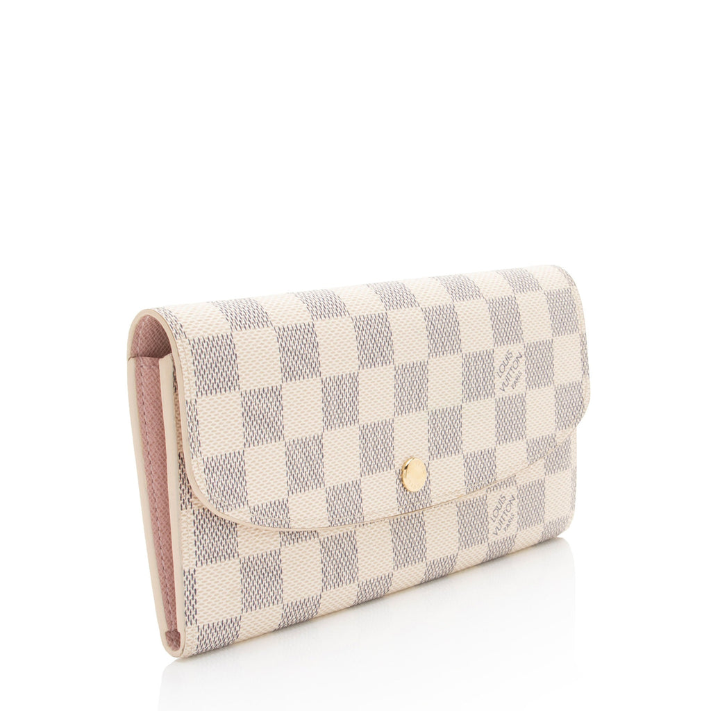 Louis Vuitton Damier Azur Emilie Wallet