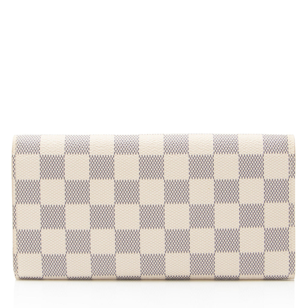 Louis Vuitton Damier Azur Emilie Wallet