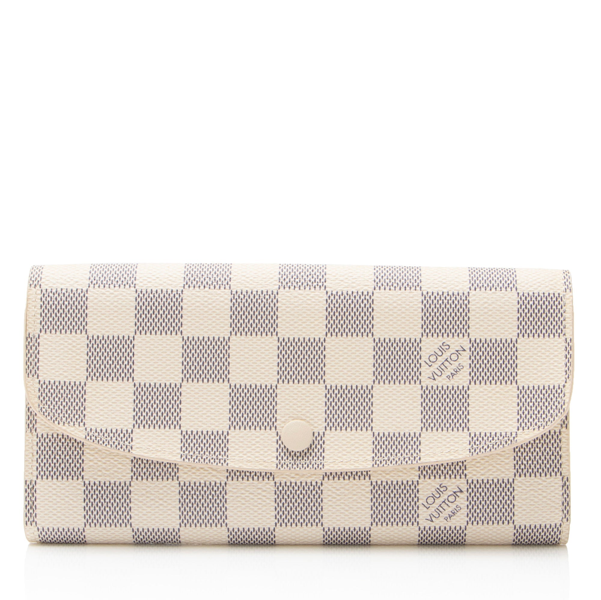 Louis Vuitton Damier Azur Emilie Wallet
