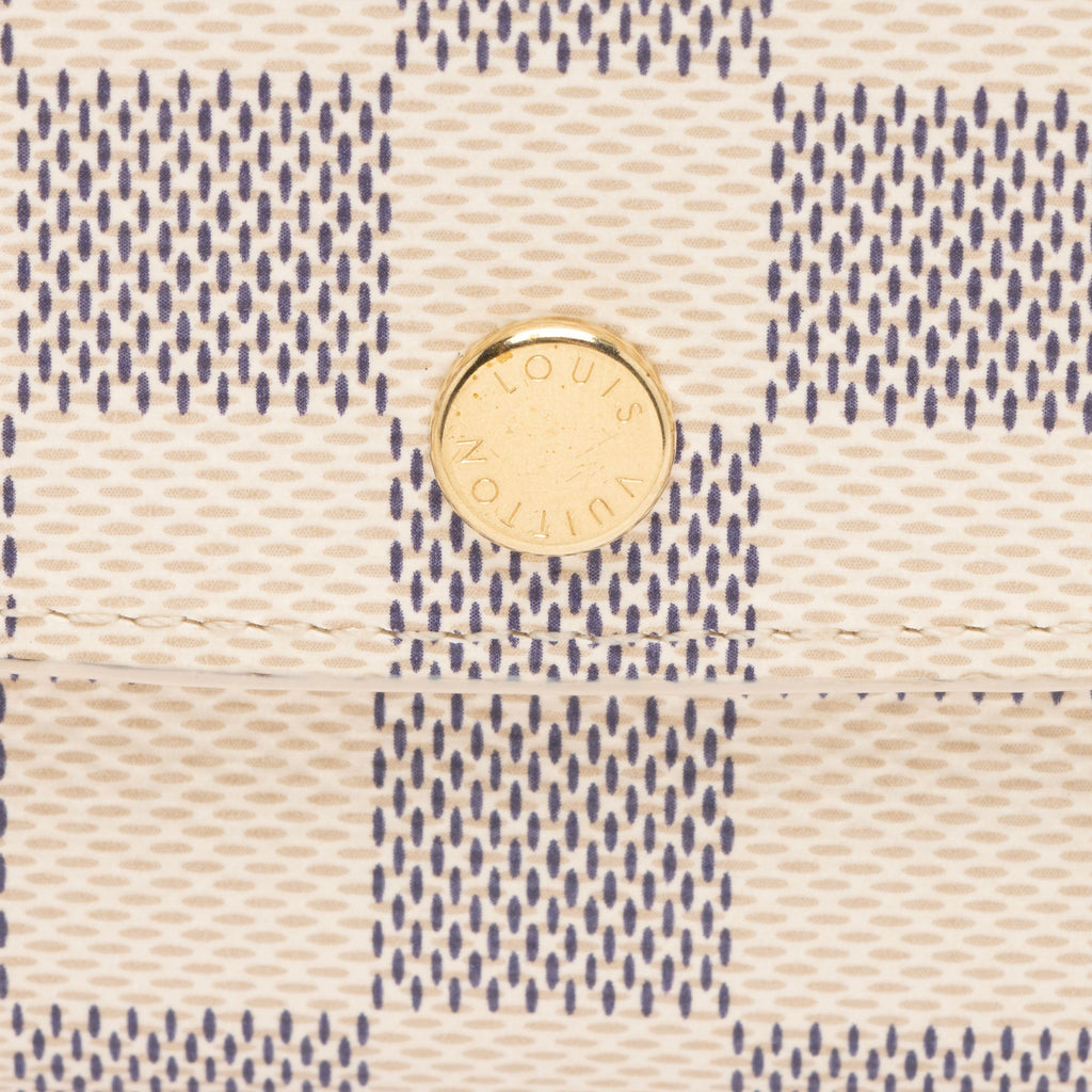 Louis Vuitton Damier Azur Emilie Wallet
