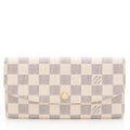 Louis Vuitton Damier Azur Emilie Wallet
