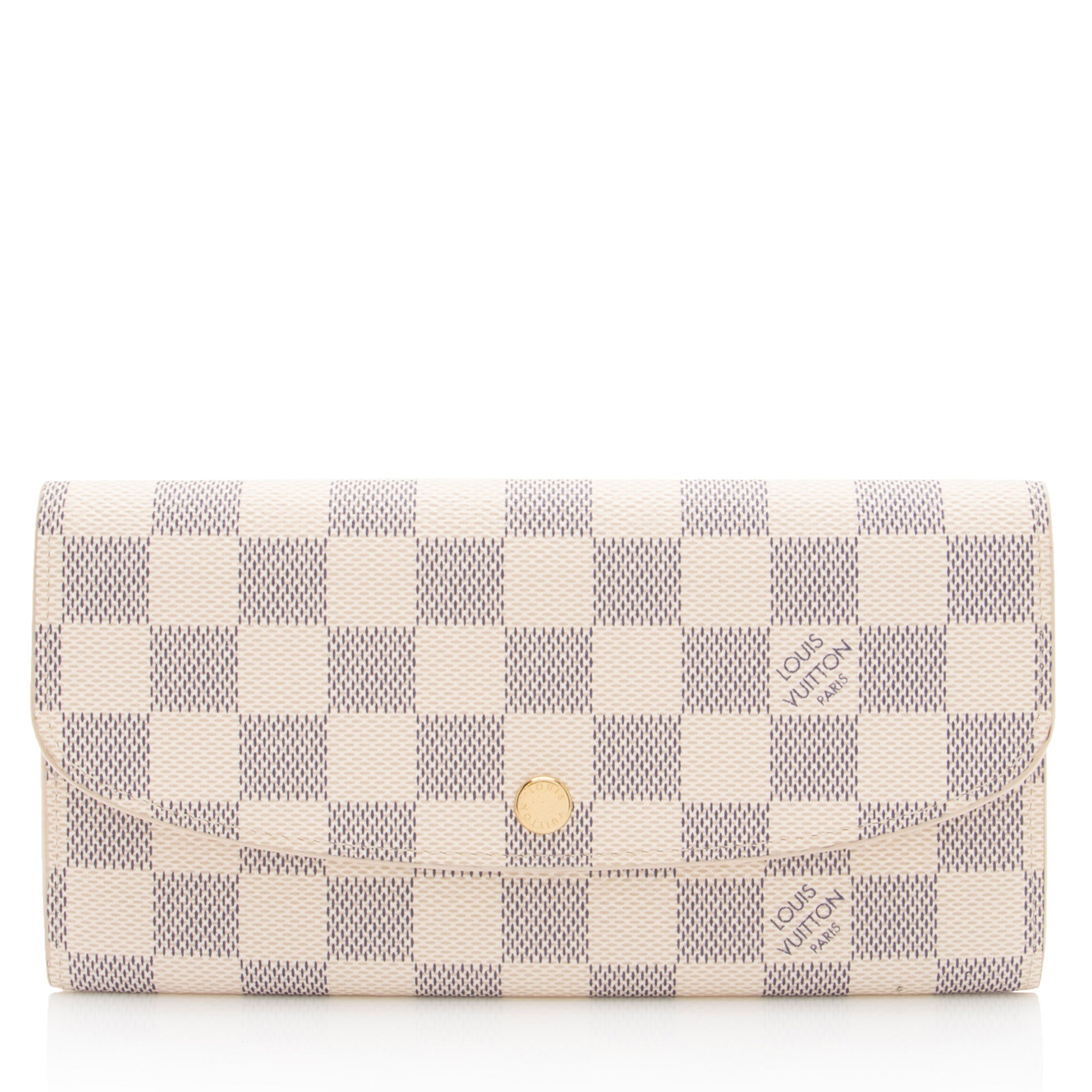 Louis Vuitton Damier Azur Emilie Wallet