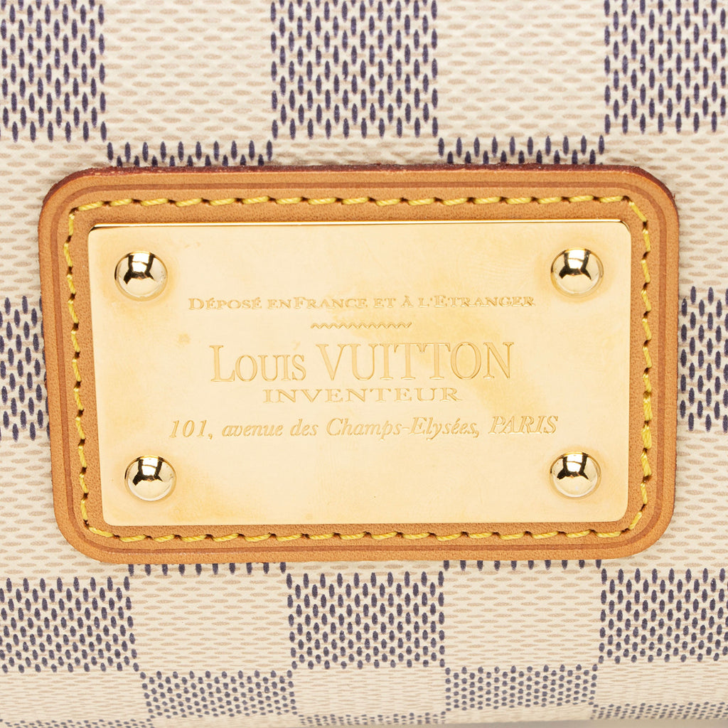 Louis Vuitton Damier Azur Eva Clutch