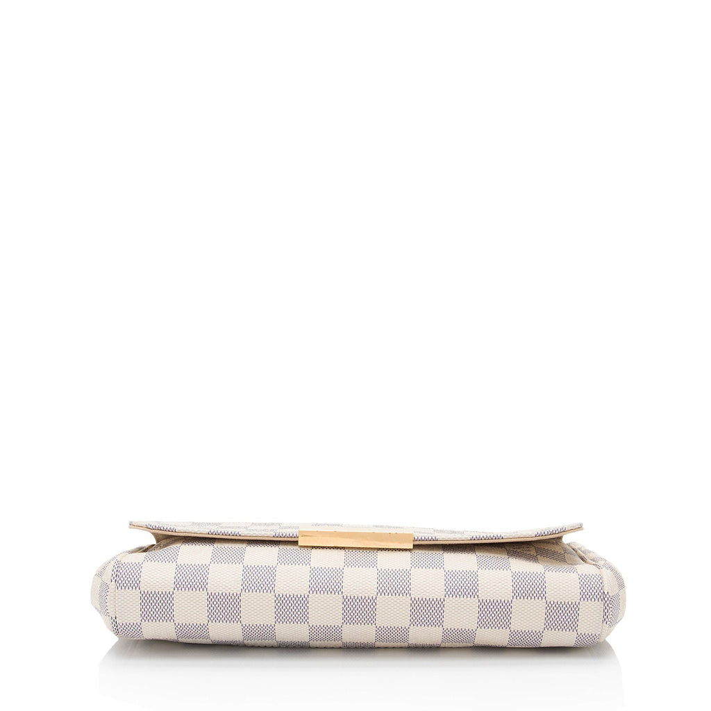 Louis Vuitton Damier Azur Favorite MM Shoulder Bag