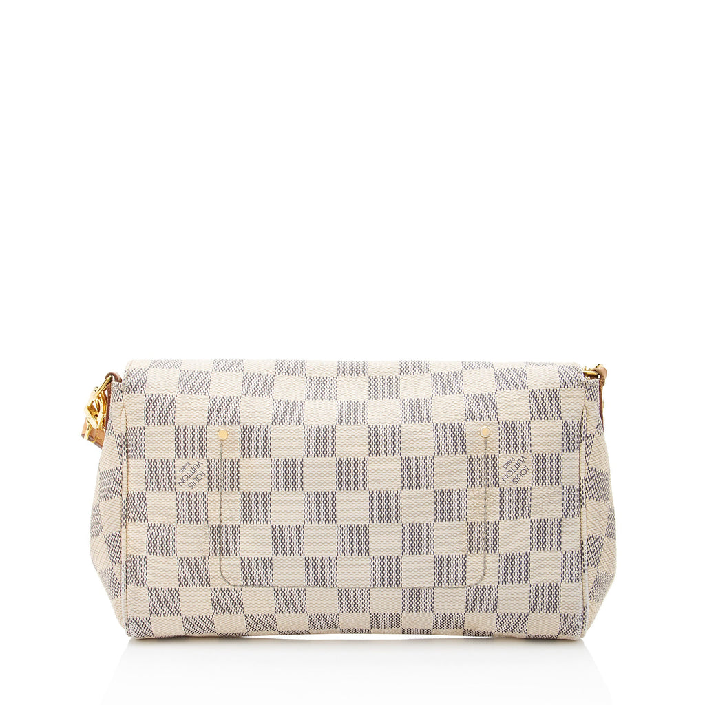 Louis Vuitton Damier Azur Favorite MM Shoulder Bag