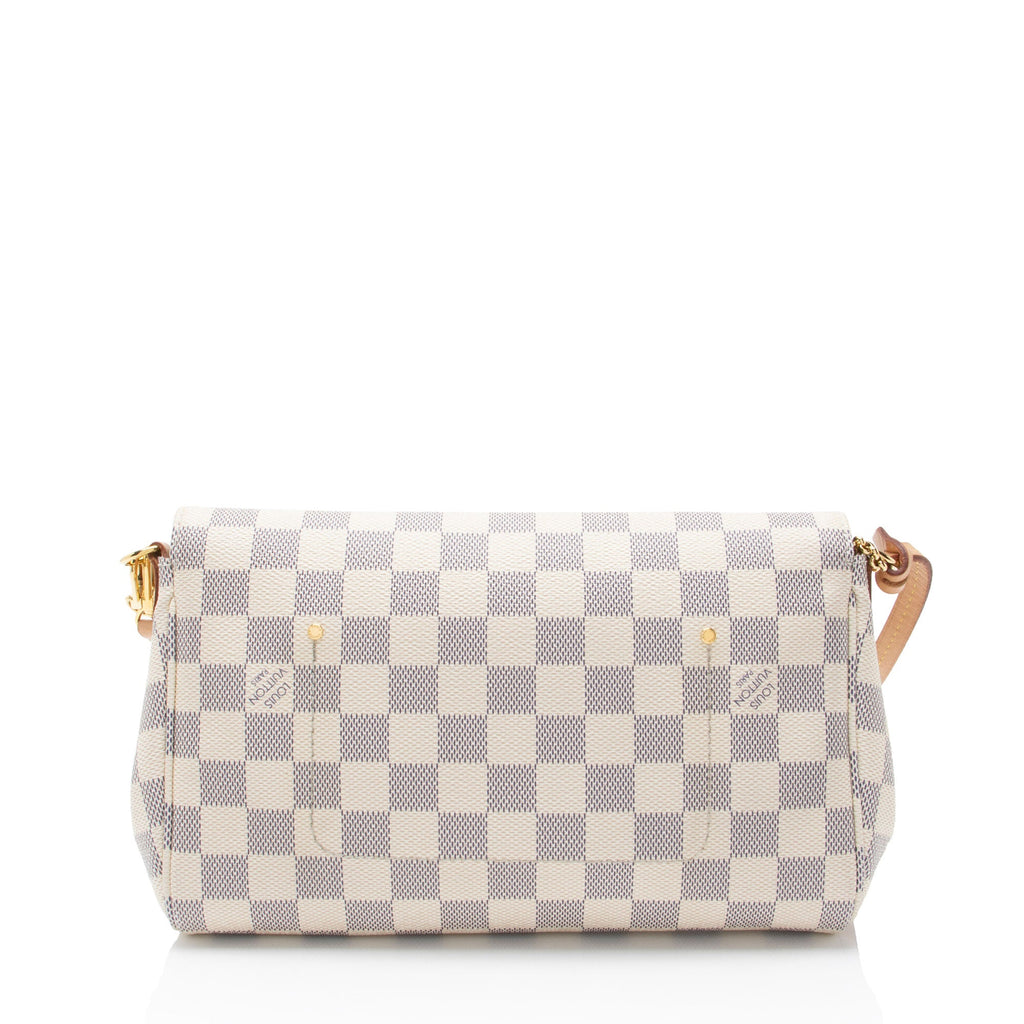 Louis Vuitton Damier Azur Favorite MM Shoulder Bag