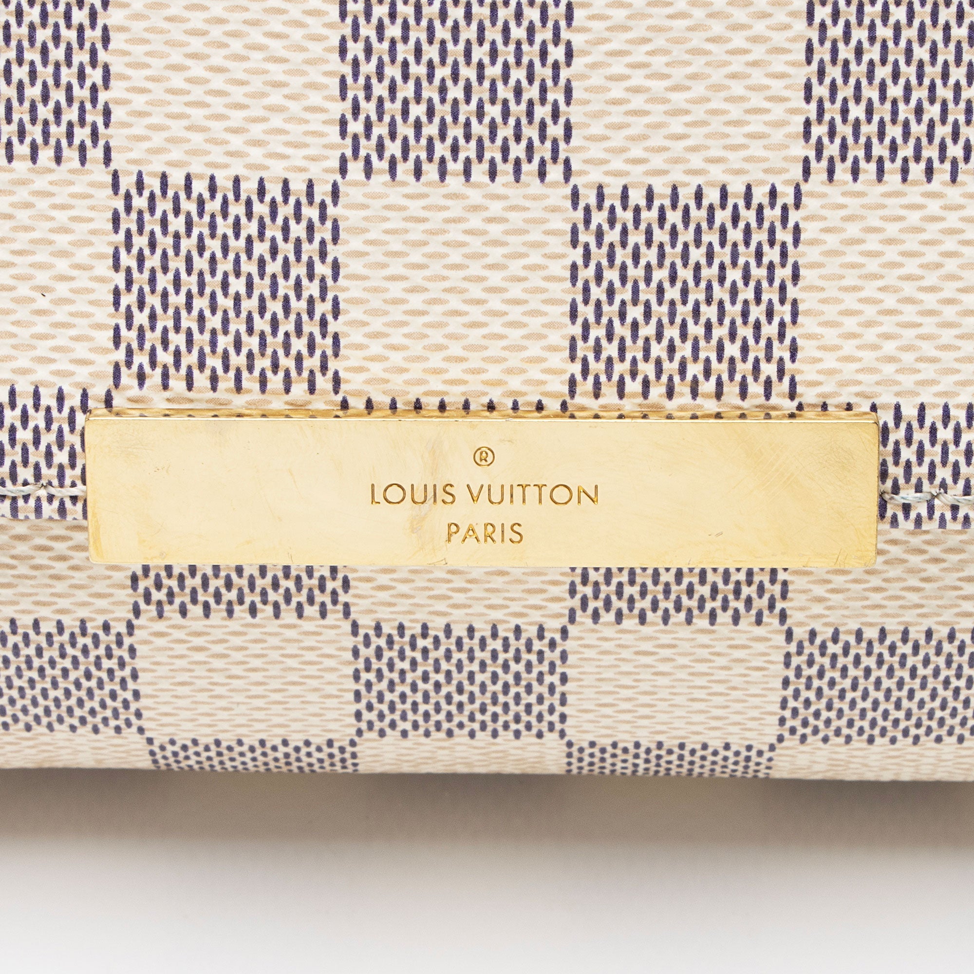 Louis Vuitton Damier Azur Favorite MM Shoulder Bag