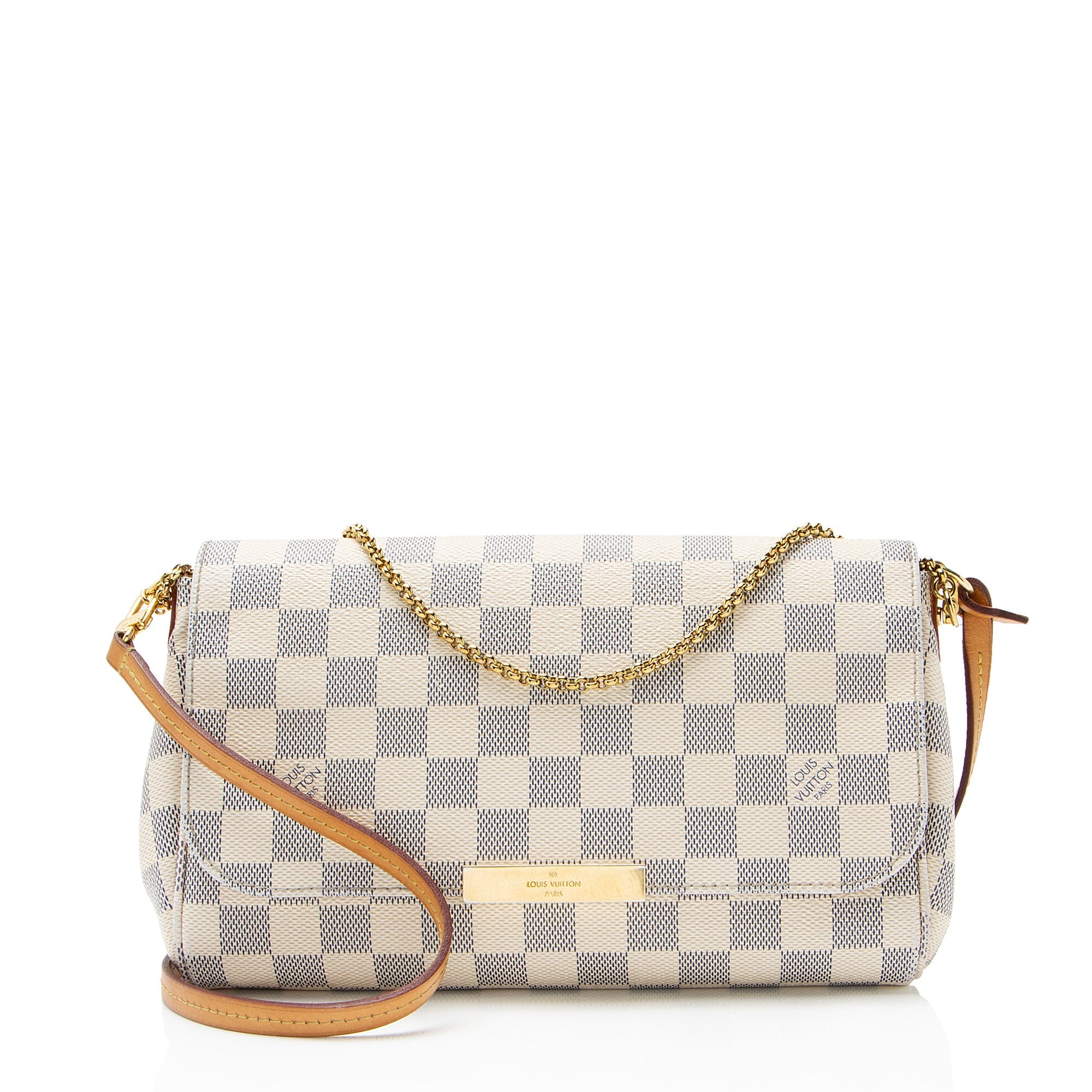 Louis Vuitton Damier Azur Favorite MM Shoulder Bag
