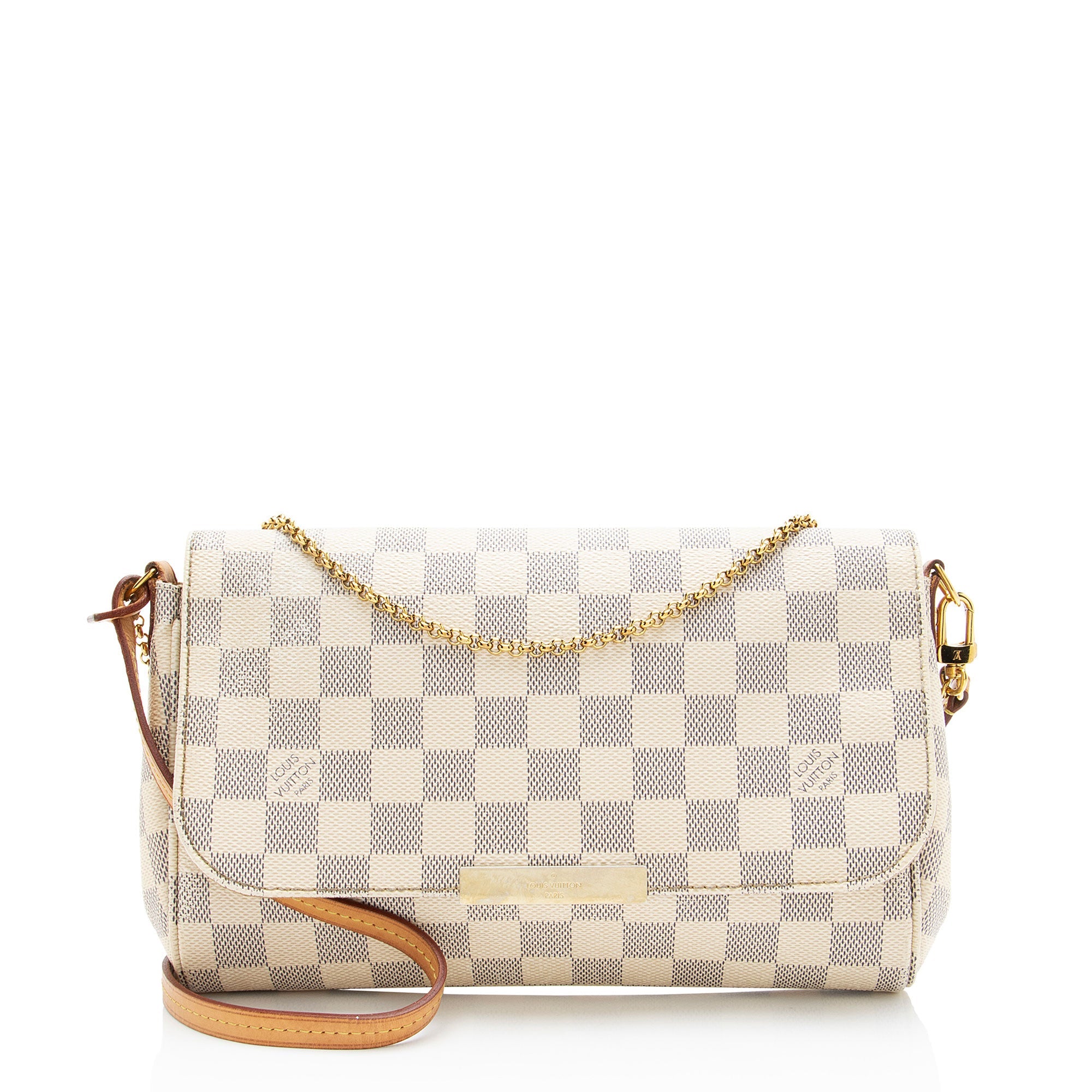 Louis Vuitton Damier Azur Favorite MM Shoulder Bag