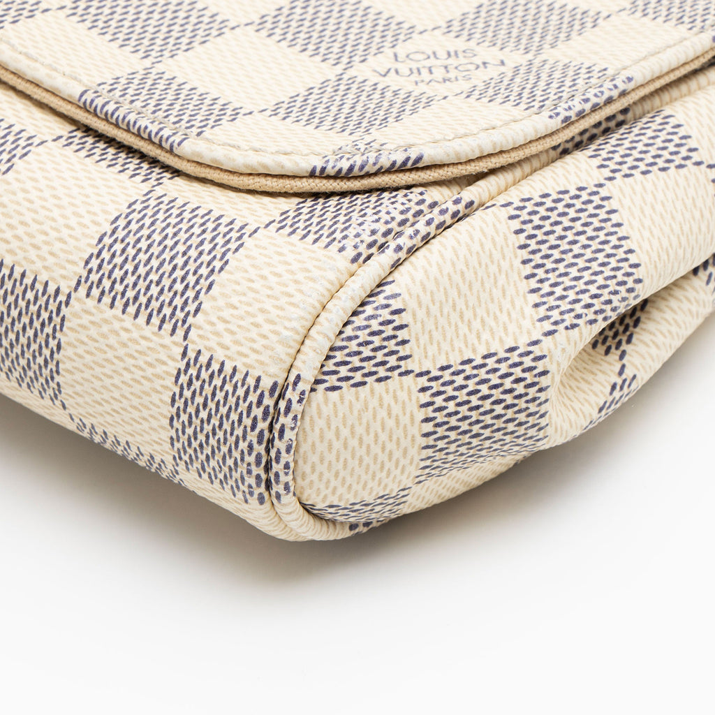 Louis Vuitton Damier Azur Favorite PM Shoulder Bag