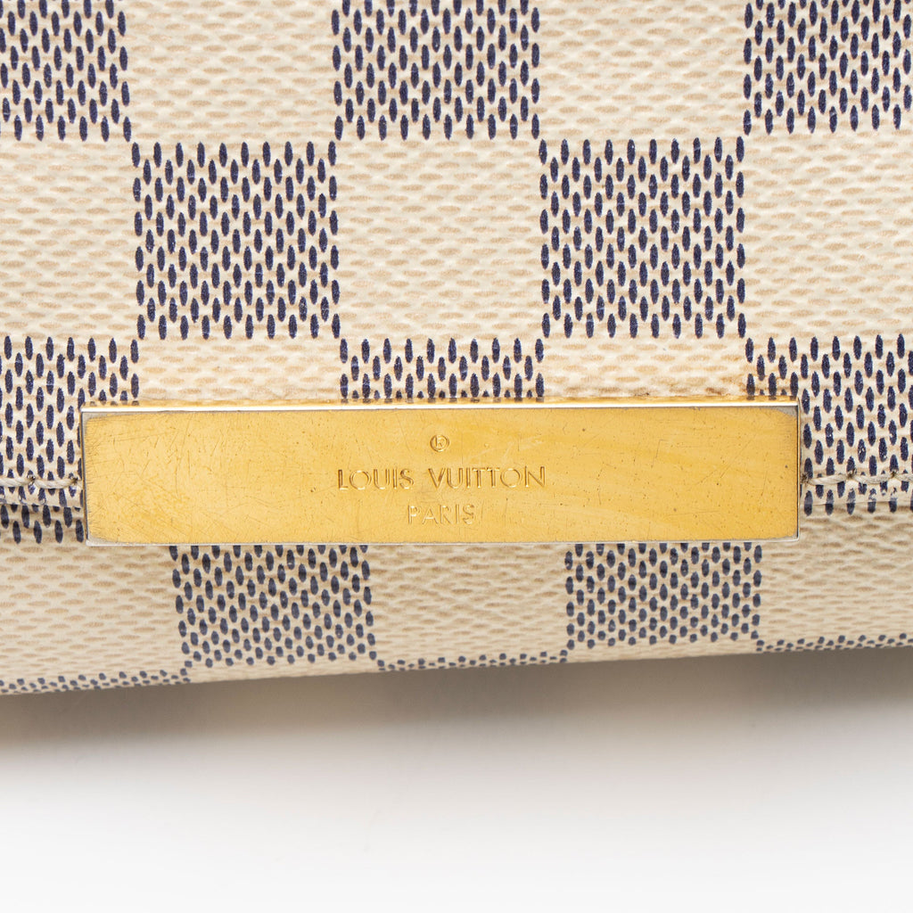 Louis Vuitton Damier Azur Favorite PM Shoulder Bag