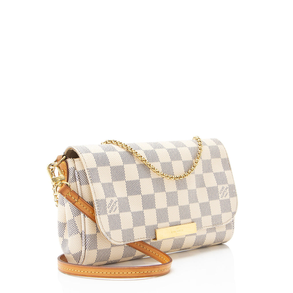 Louis Vuitton Damier Azur Favorite PM Shoulder Bag
