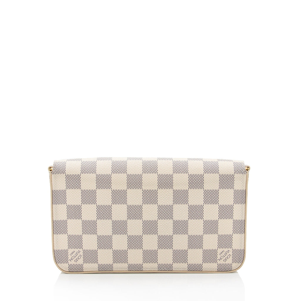 Louis Vuitton Damier Azur Felicie Pochette - FINAL SALE (SHF-z9jSY5)