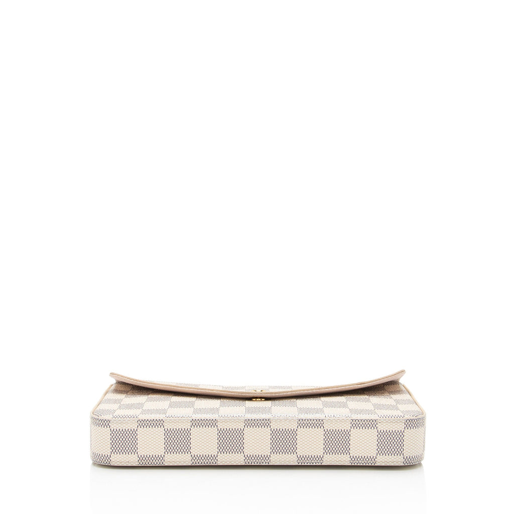 Louis Vuitton Damier Azur Felicie Pochette - FINAL SALE (SHF-z9jSY5)