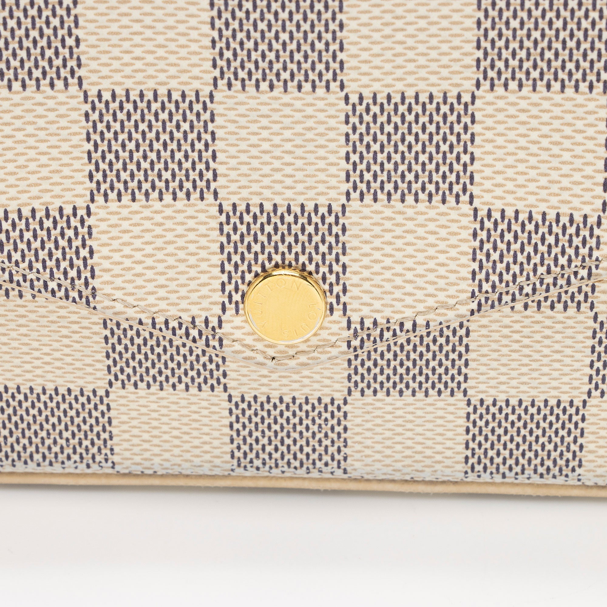 Louis Vuitton Damier Azur Felicie Pochette - FINAL SALE (SHF-z9jSY5)