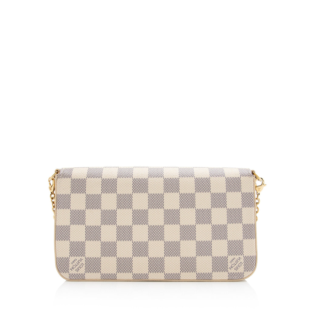 Louis Vuitton Damier Azur Felicie Pochette (SHF-8g6tV7)