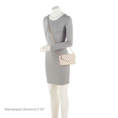 Louis Vuitton Damier Azur Felicie Pochette (SHF-8g6tV7)