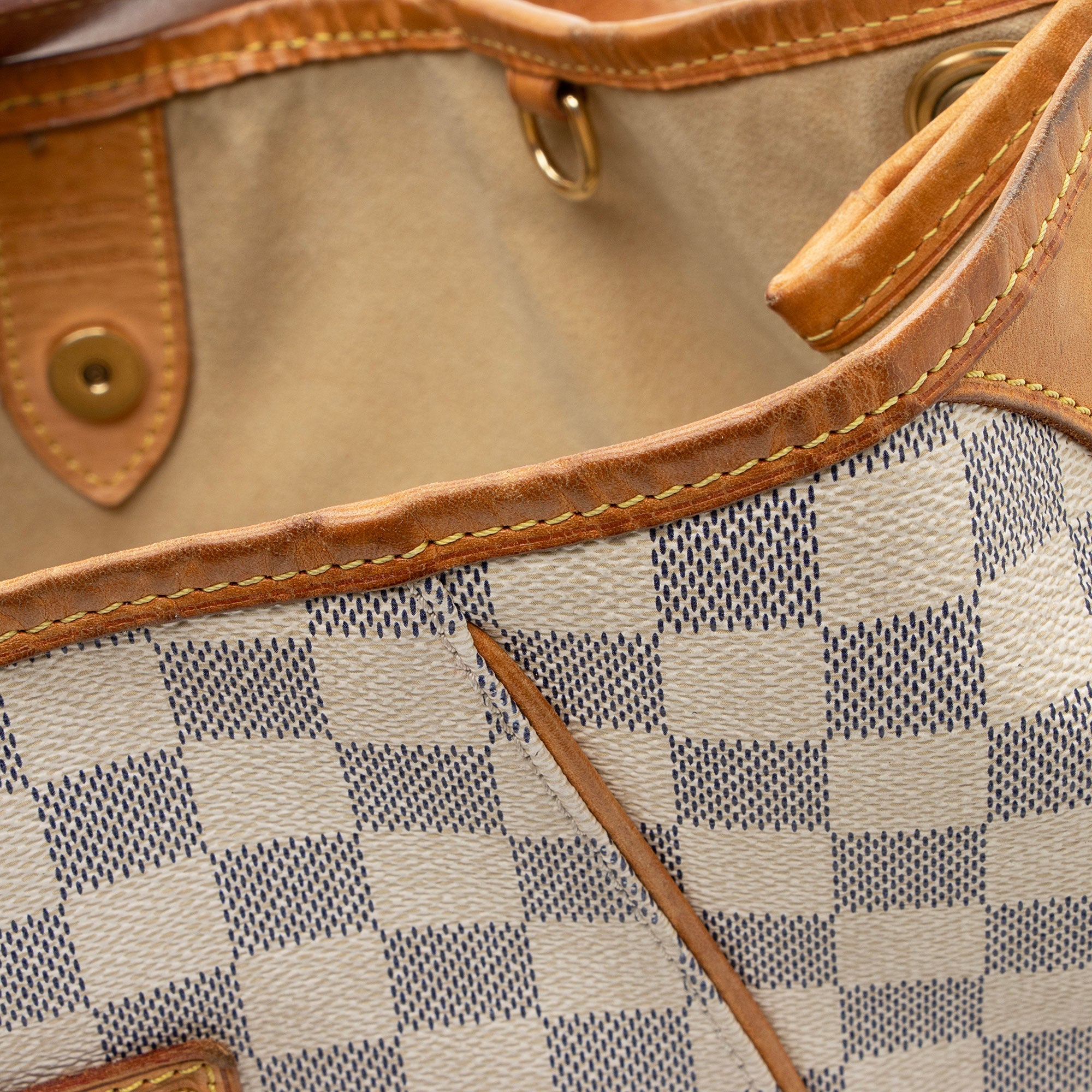 Louis Vuitton Damier Azur Galliera GM Shoulder Bag