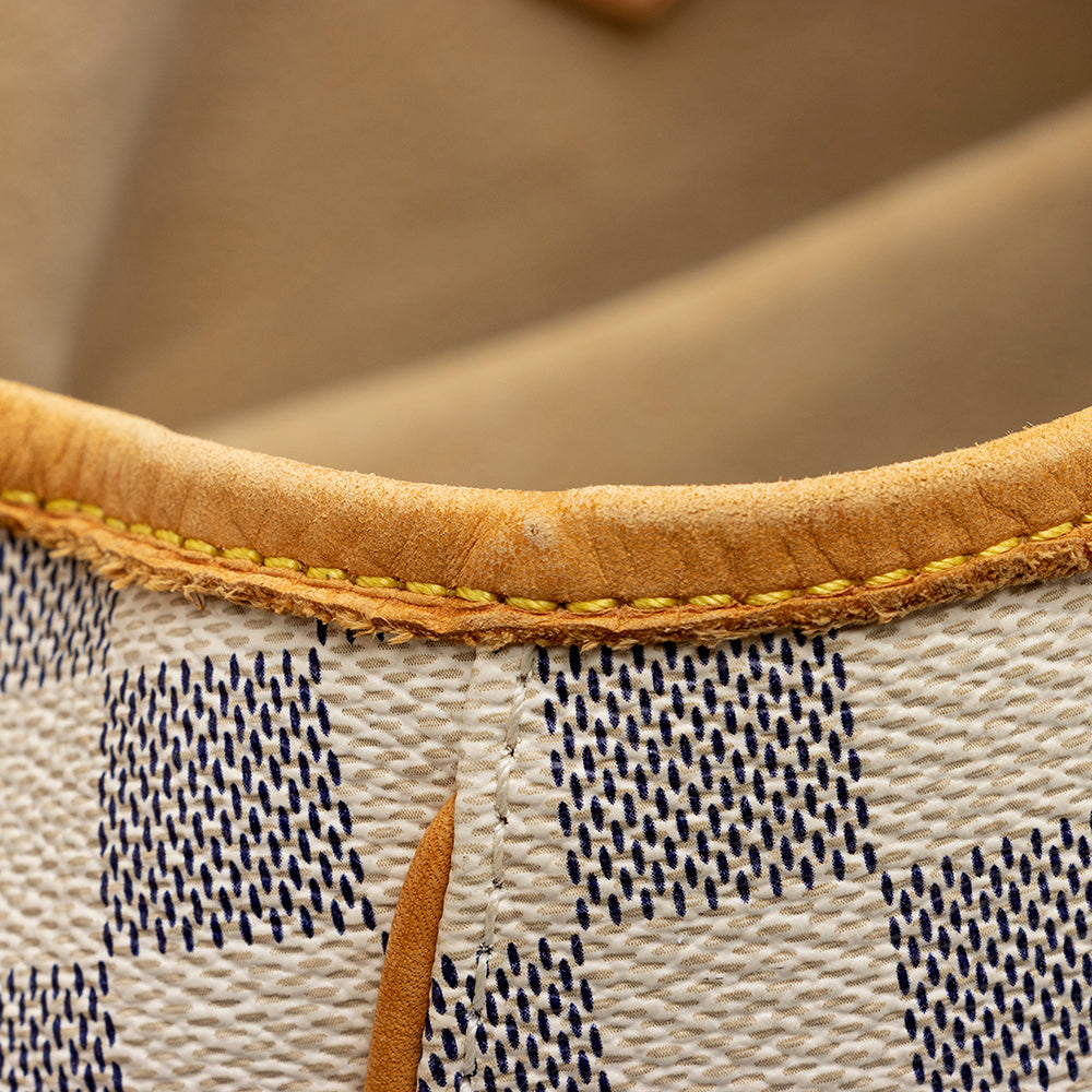 Louis Vuitton Damier Azur Galliera PM Shoulder Bag (SHF-21383)