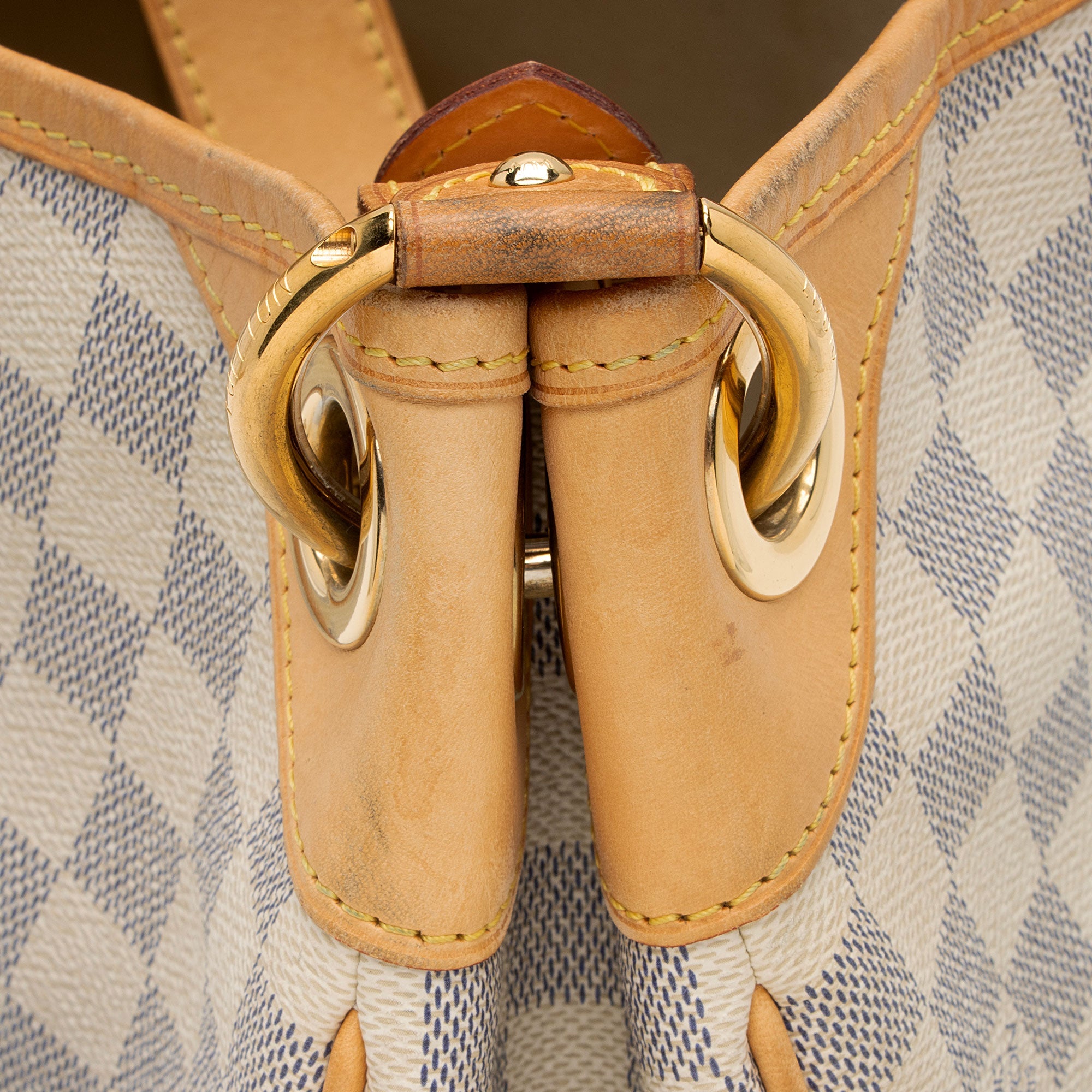 Louis Vuitton Damier Azur Galliera PM Shoulder Bag (SHF-IysZik)