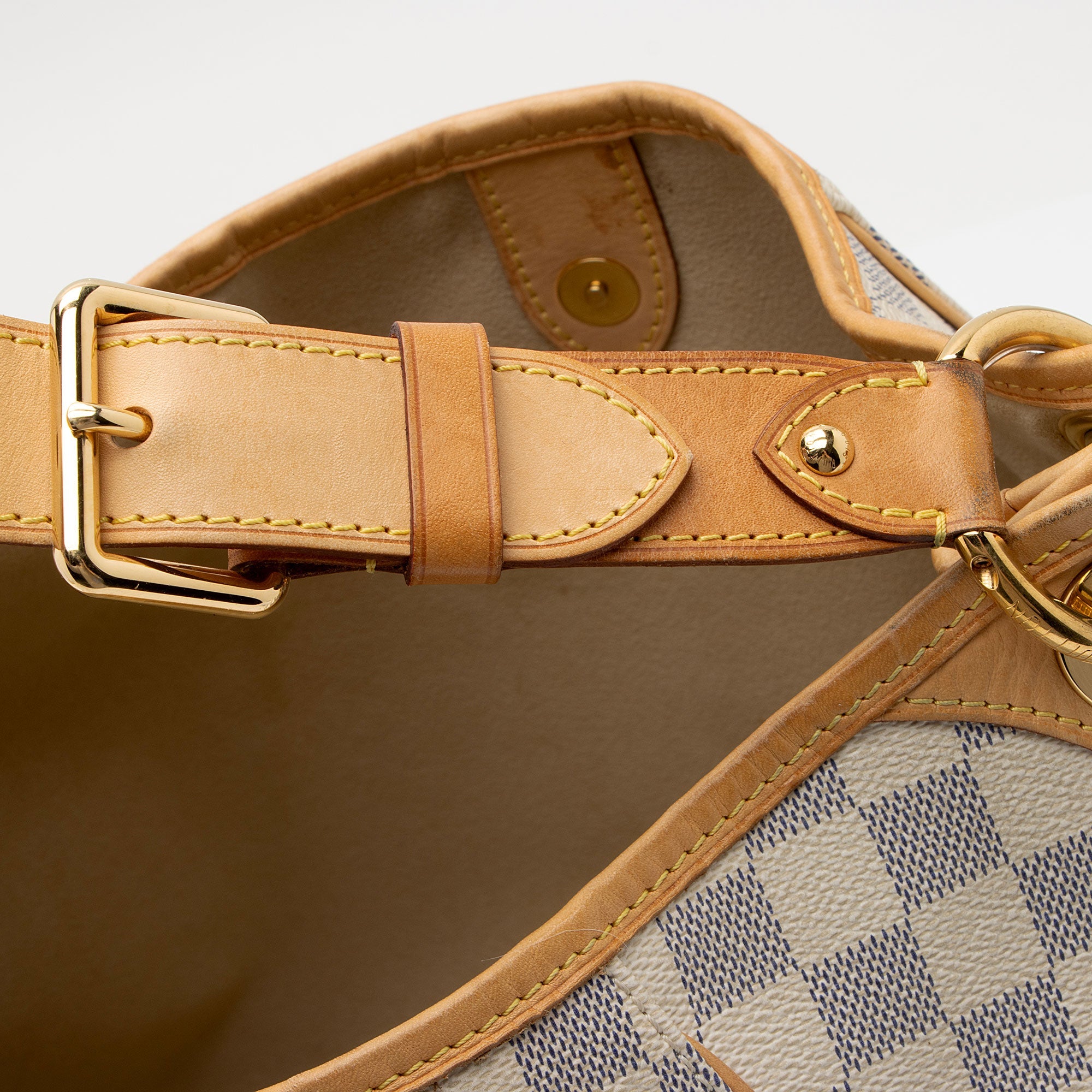 Louis Vuitton Damier Azur Galliera PM Shoulder Bag (SHF-IysZik)