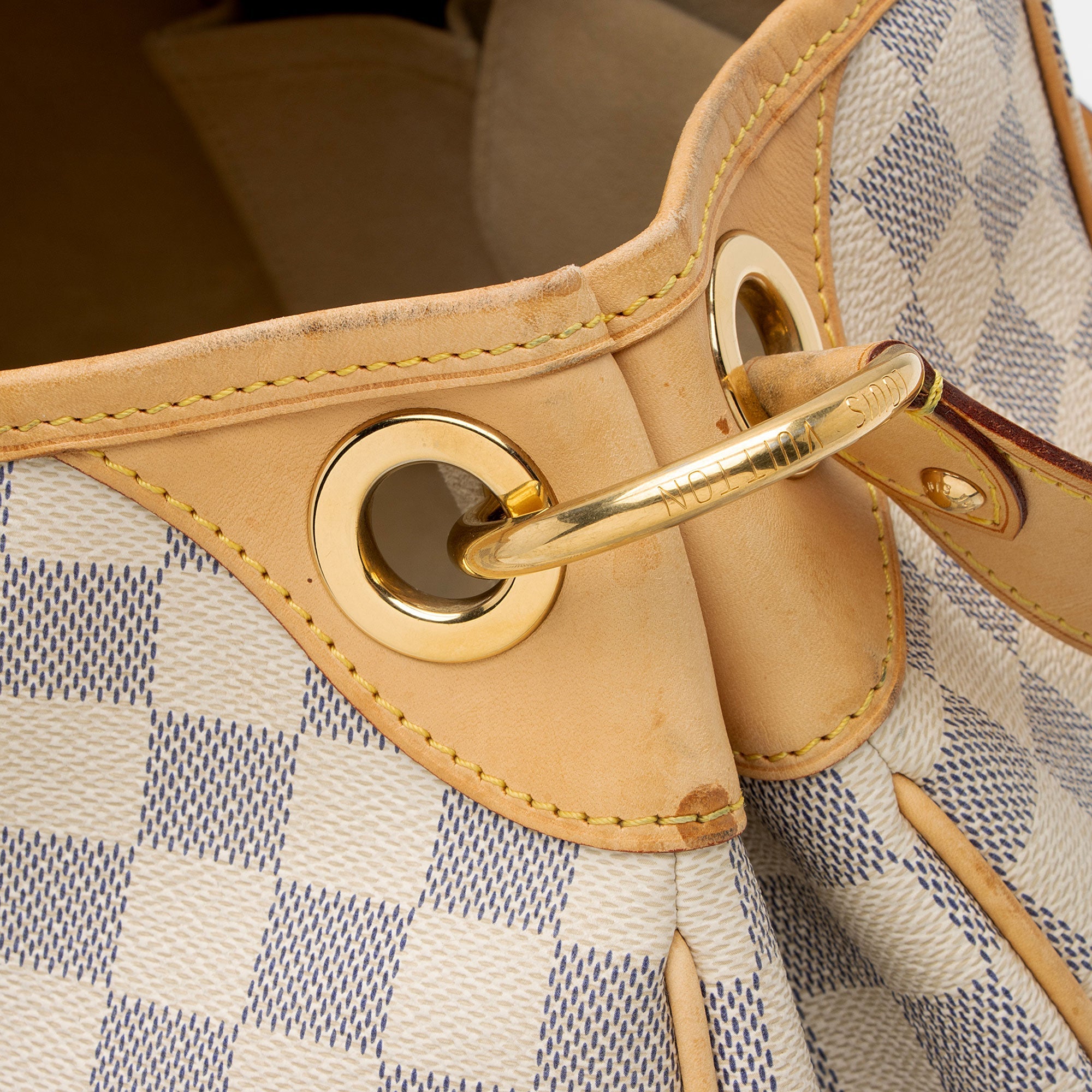 Louis Vuitton Damier Azur Galliera PM Shoulder Bag (SHF-IysZik)