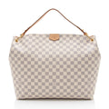 Louis Vuitton Damier Azur Graceful MM Hobo (SHF-wi3mwj)