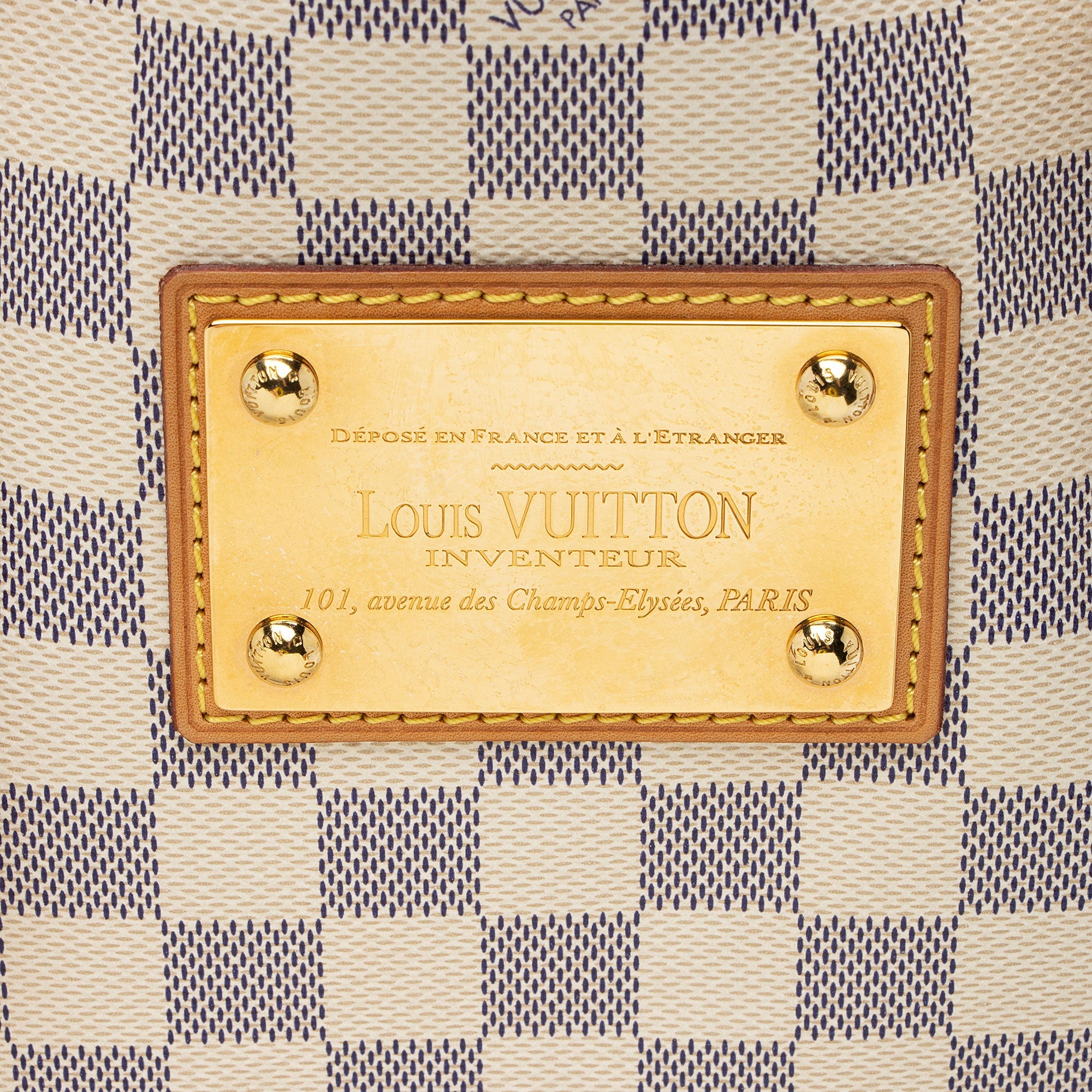 Louis Vuitton Damier Azur Hampstead MM Tote (SHF-GzhOZX)