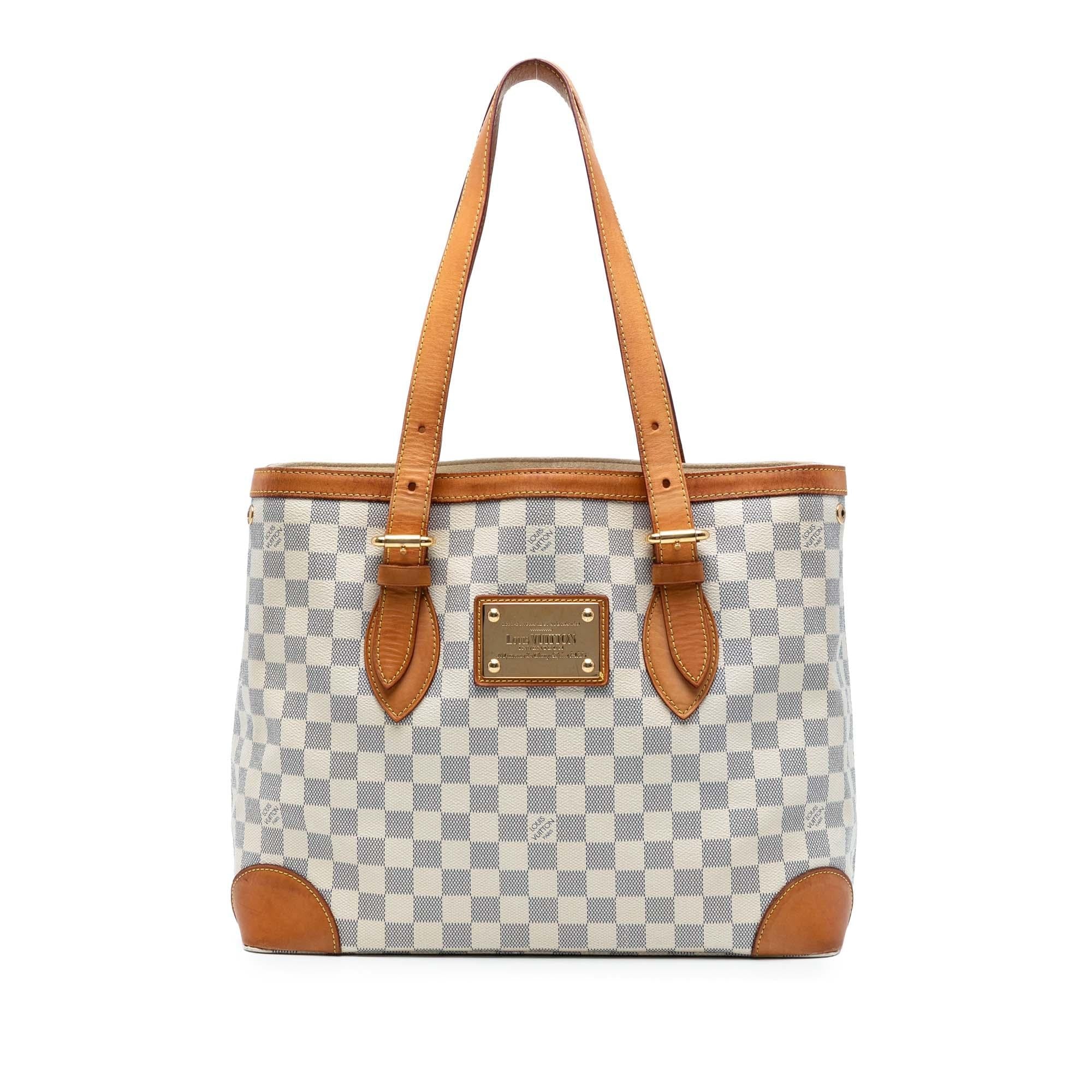 Louis Vuitton Damier Azur Hampstead MM