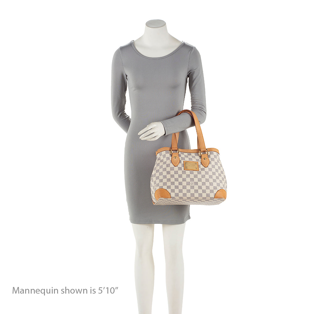 Louis Vuitton Damier Azur Hampstead PM Tote (SHF-ZB6XJS)