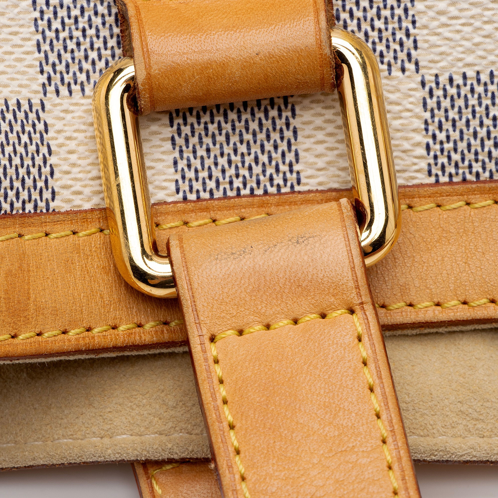 Louis Vuitton Damier Azur Hampstead PM Tote (SHF-jZQD5W)