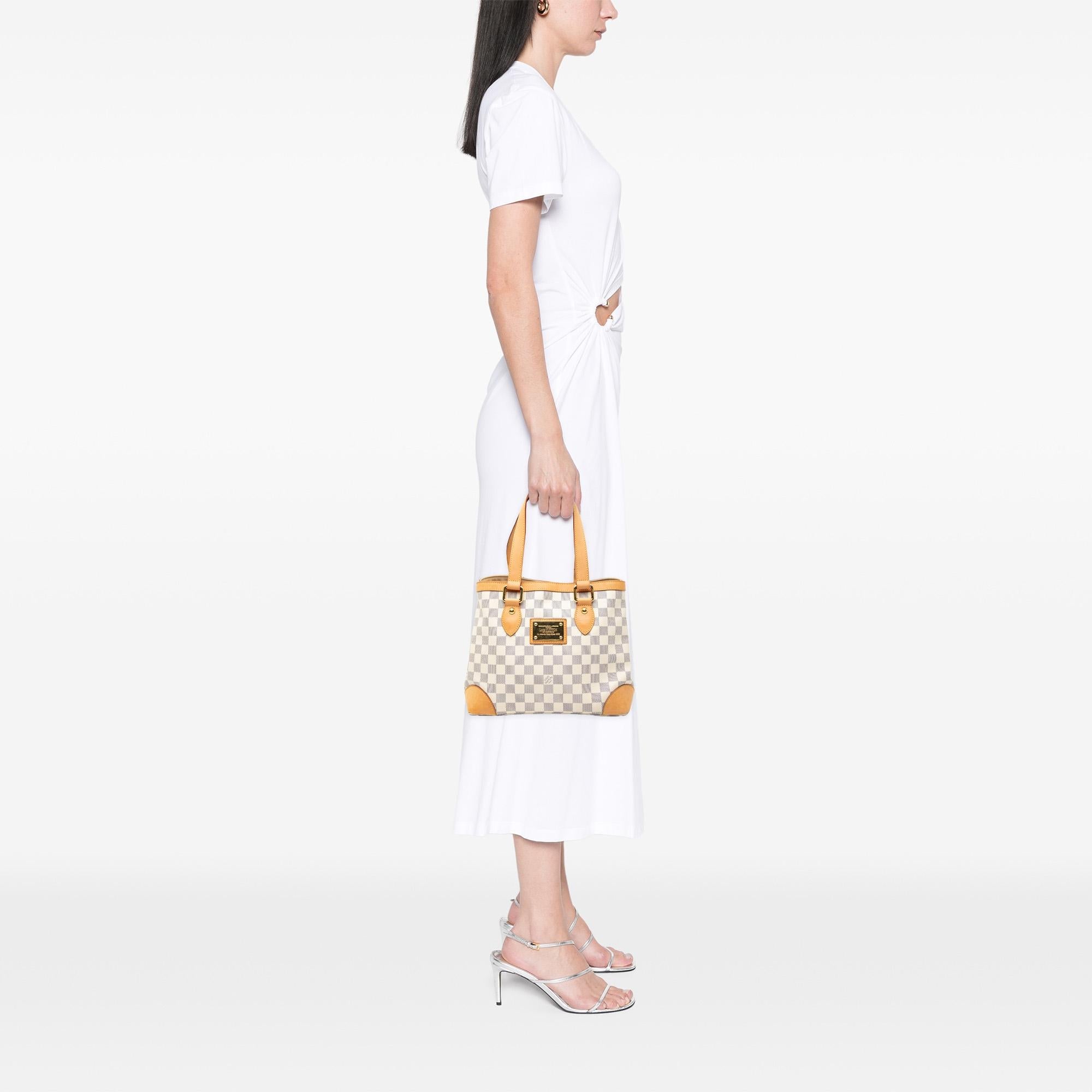 Louis Vuitton Damier Azur Hampstead PM