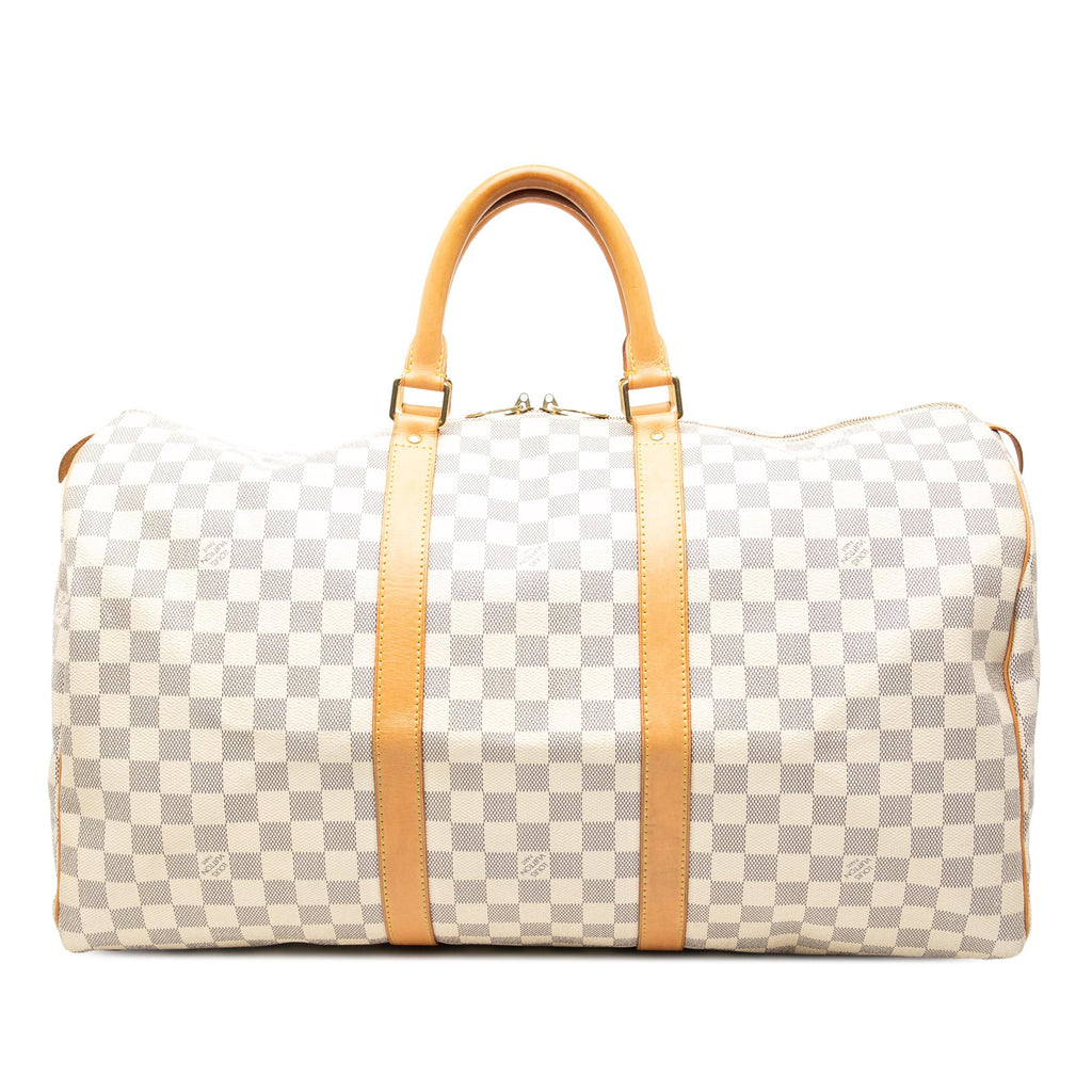 Louis Vuitton Damier Azur Keepall 50