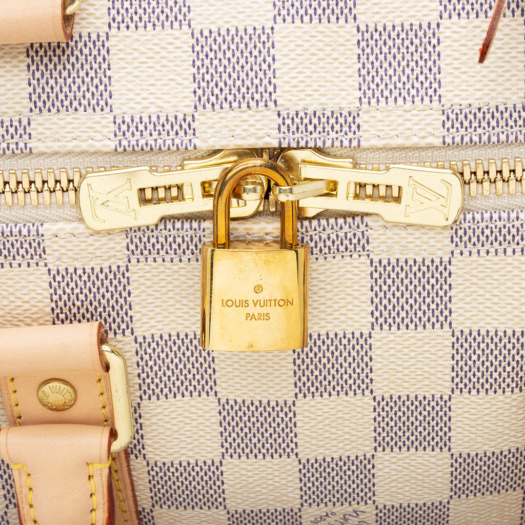 Louis Vuitton Damier Azur Keepall Bandouliere 45 Duffle