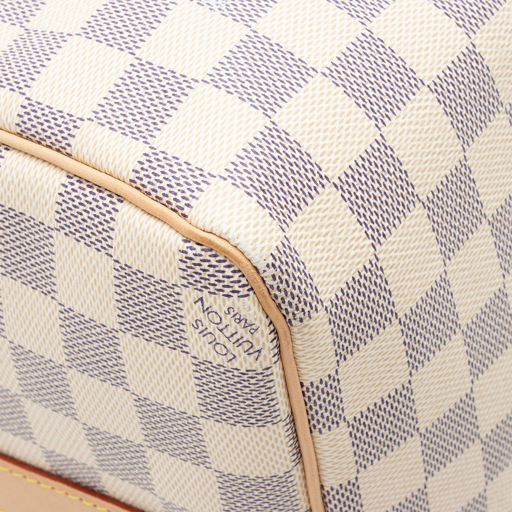 Louis Vuitton Damier Azur Keepall Bandouliere 45 Duffle