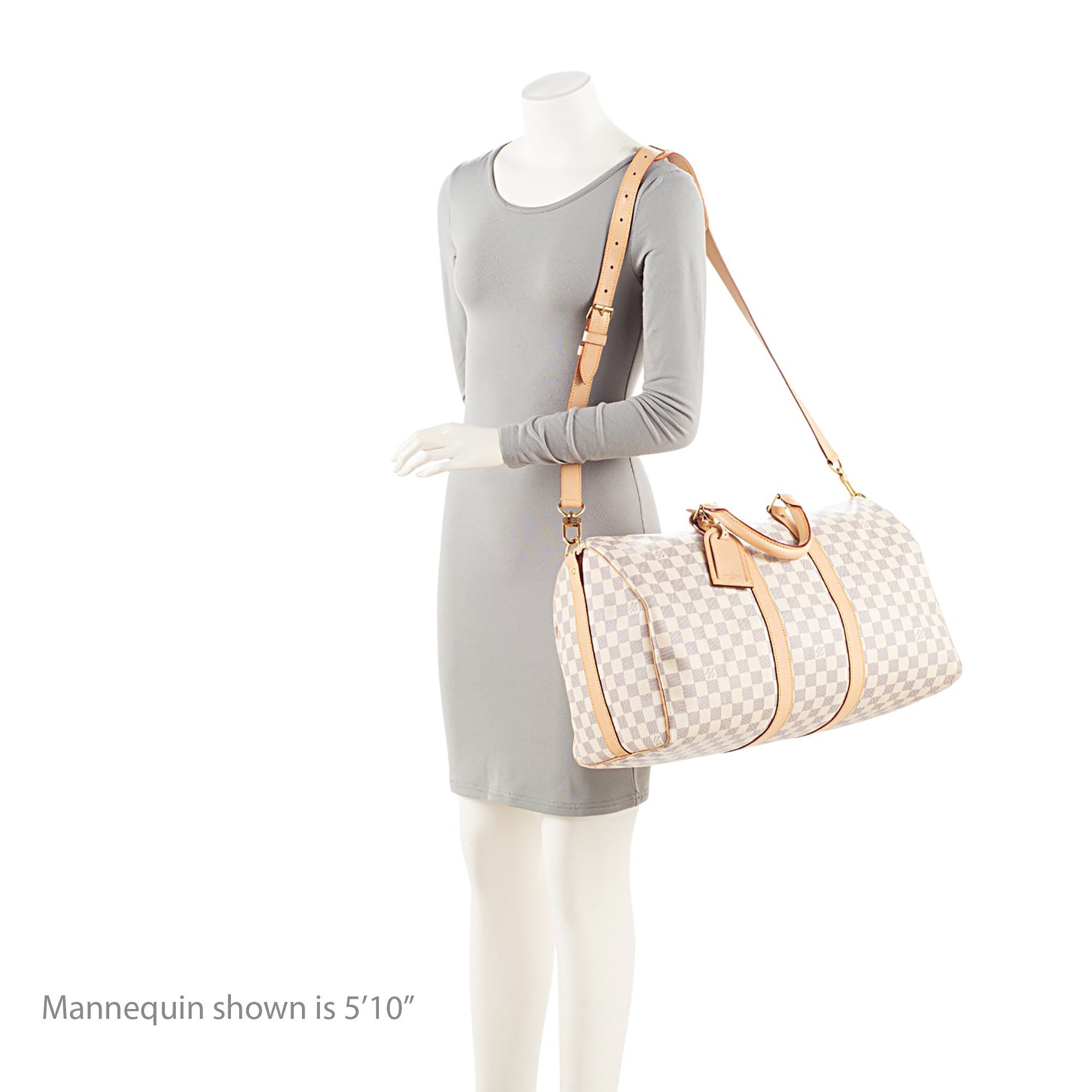 Louis Vuitton Damier Azur Keepall Bandouliere 45 Duffle