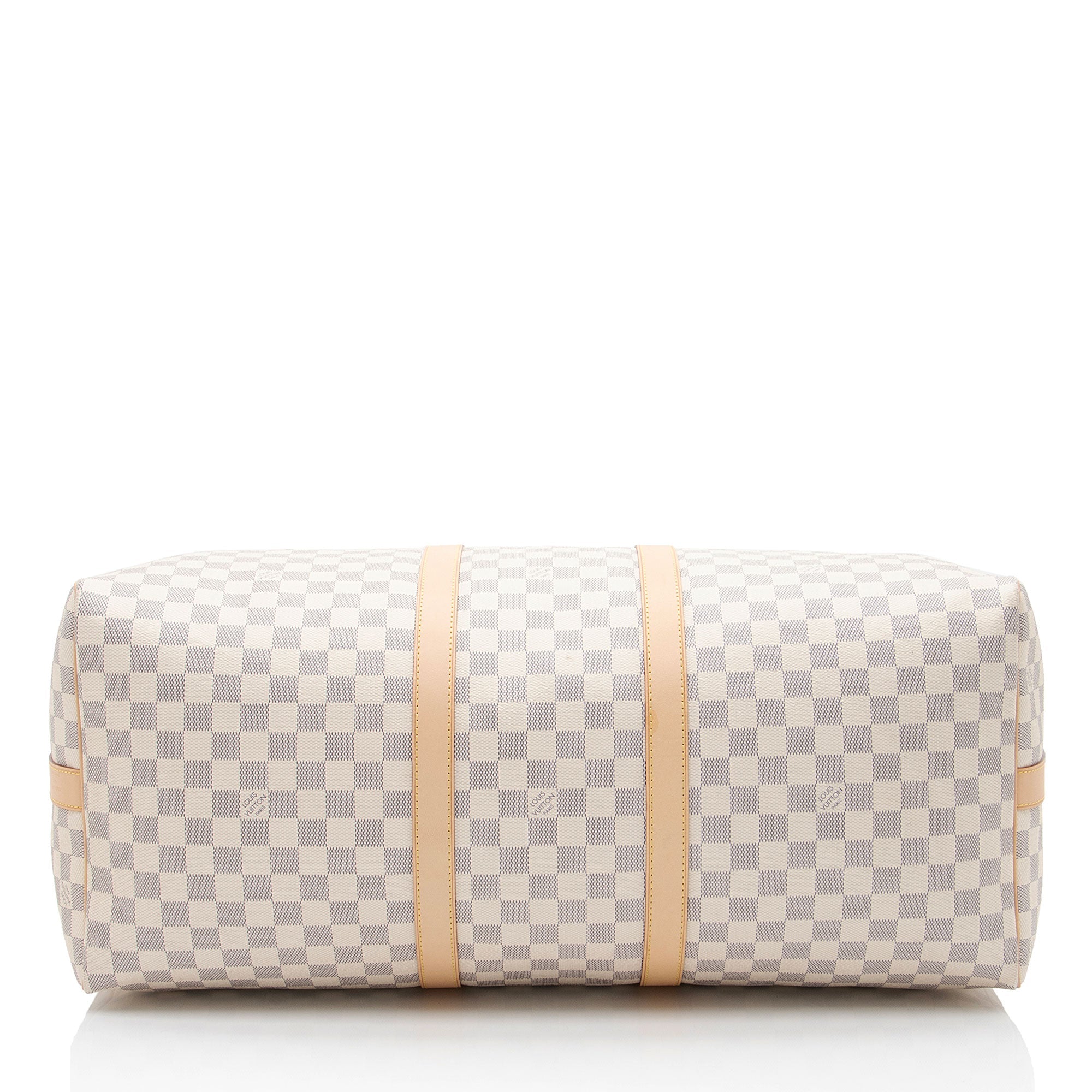 Louis Vuitton Damier Azur Keepall Bandouliere 55 Duffle