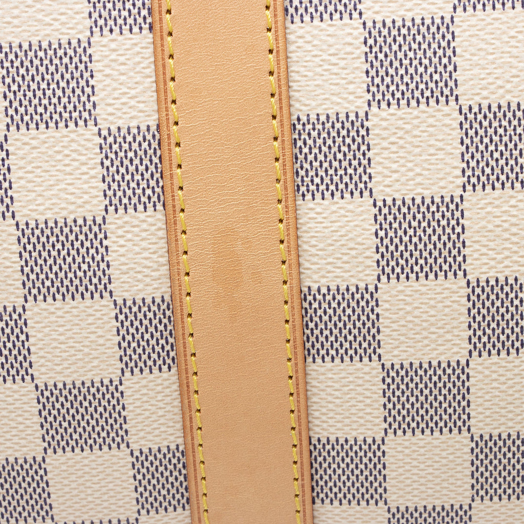 Louis Vuitton Damier Azur Keepall Bandouliere 55 Duffle