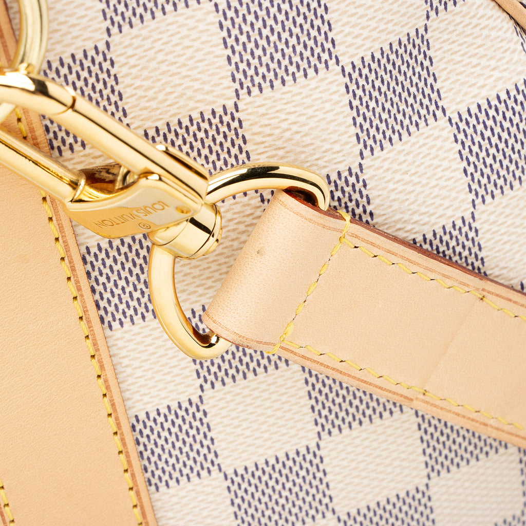 Louis Vuitton Damier Azur Keepall Bandouliere 55 Duffle