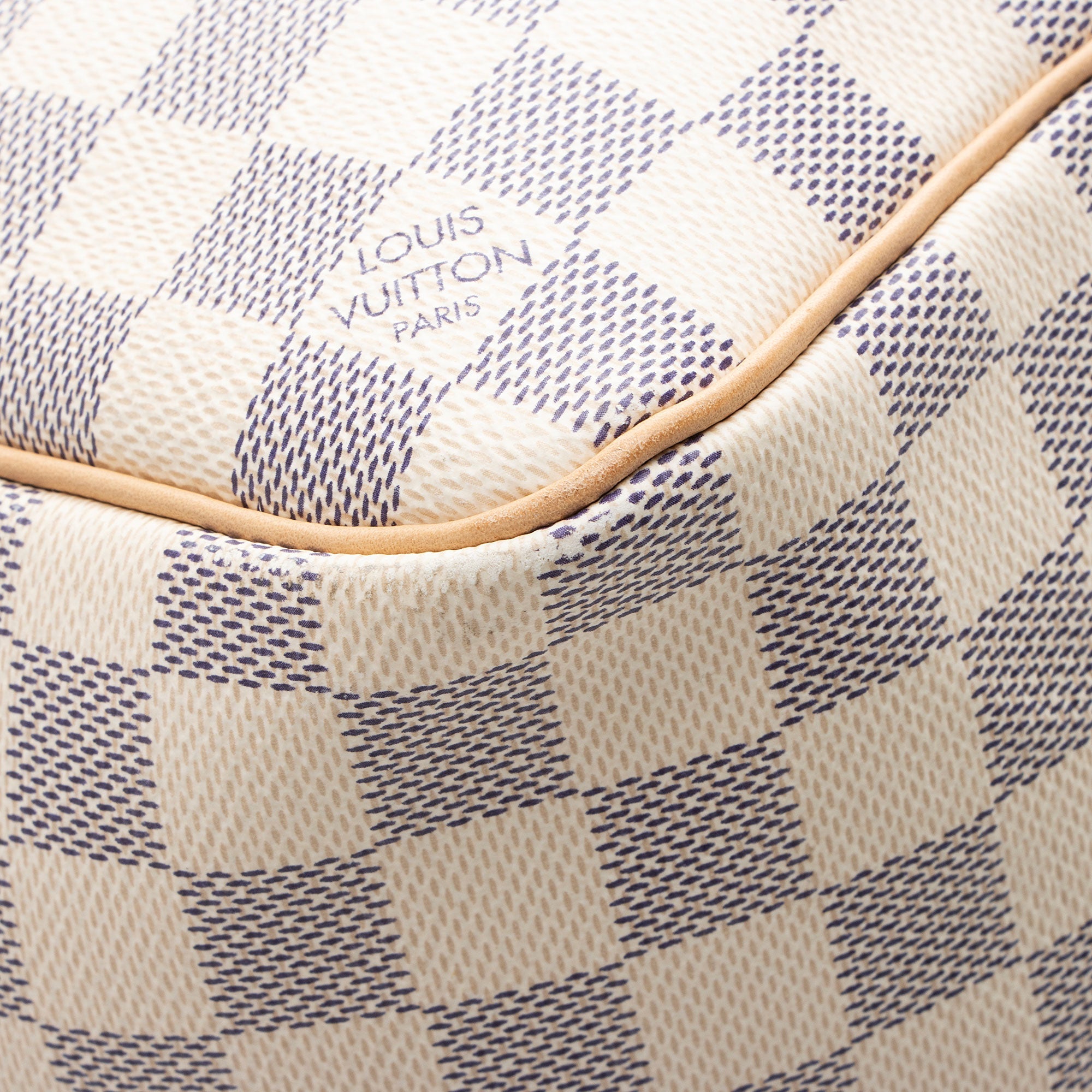 Louis Vuitton Damier Azur Keepall Bandouliere 55 Duffle
