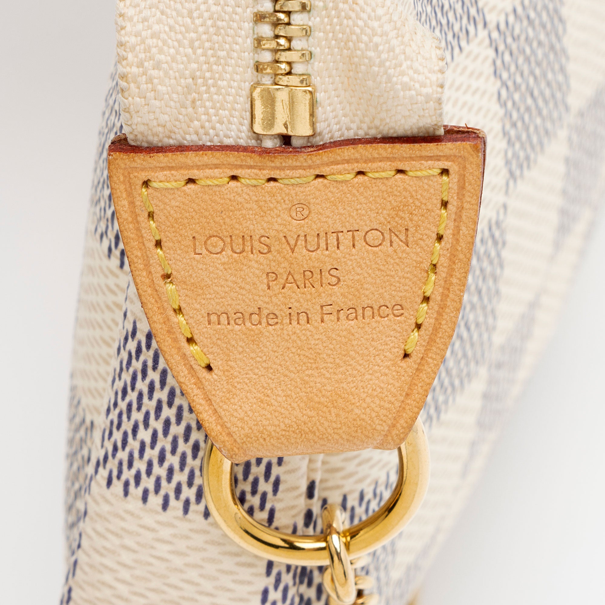 Louis Vuitton Damier Azur Mini Pochette Accessoires (SHF-WRseM0)