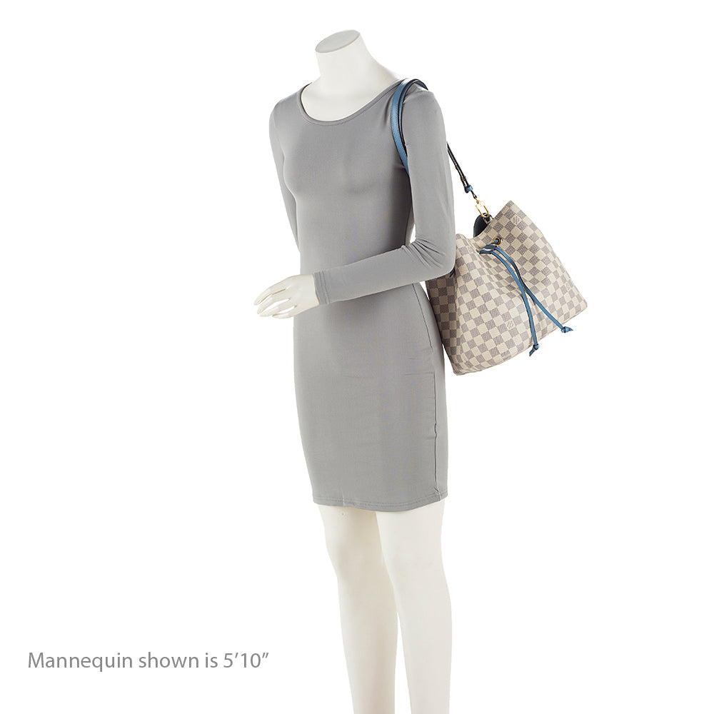 Louis Vuitton Damier Azur Neonoe Shoulder Bag (SHF-21425)